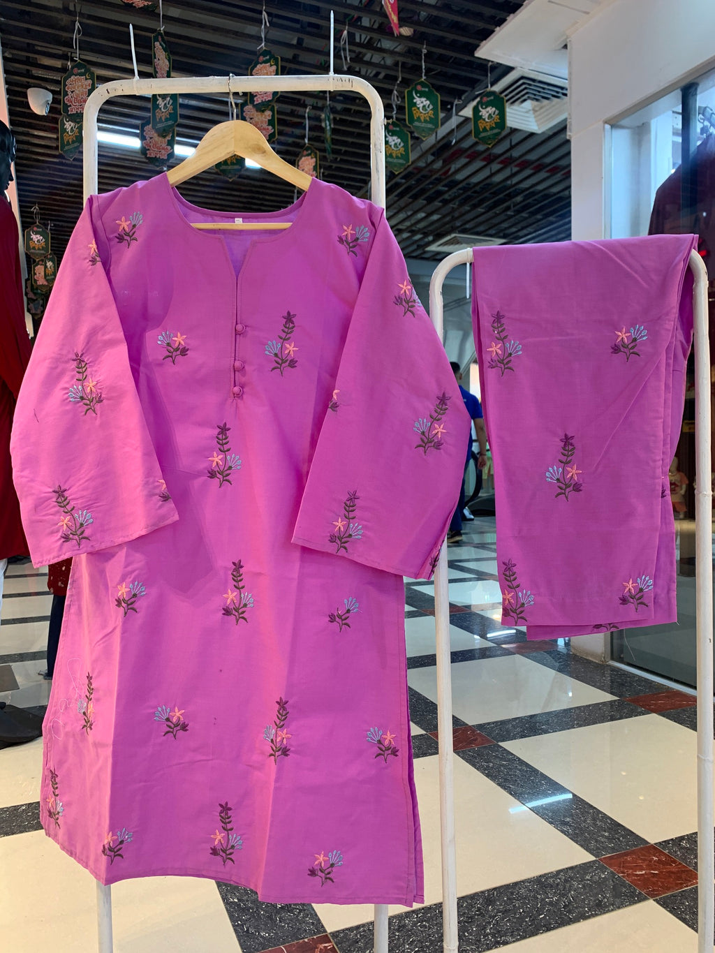 Pink Kurta Code 136