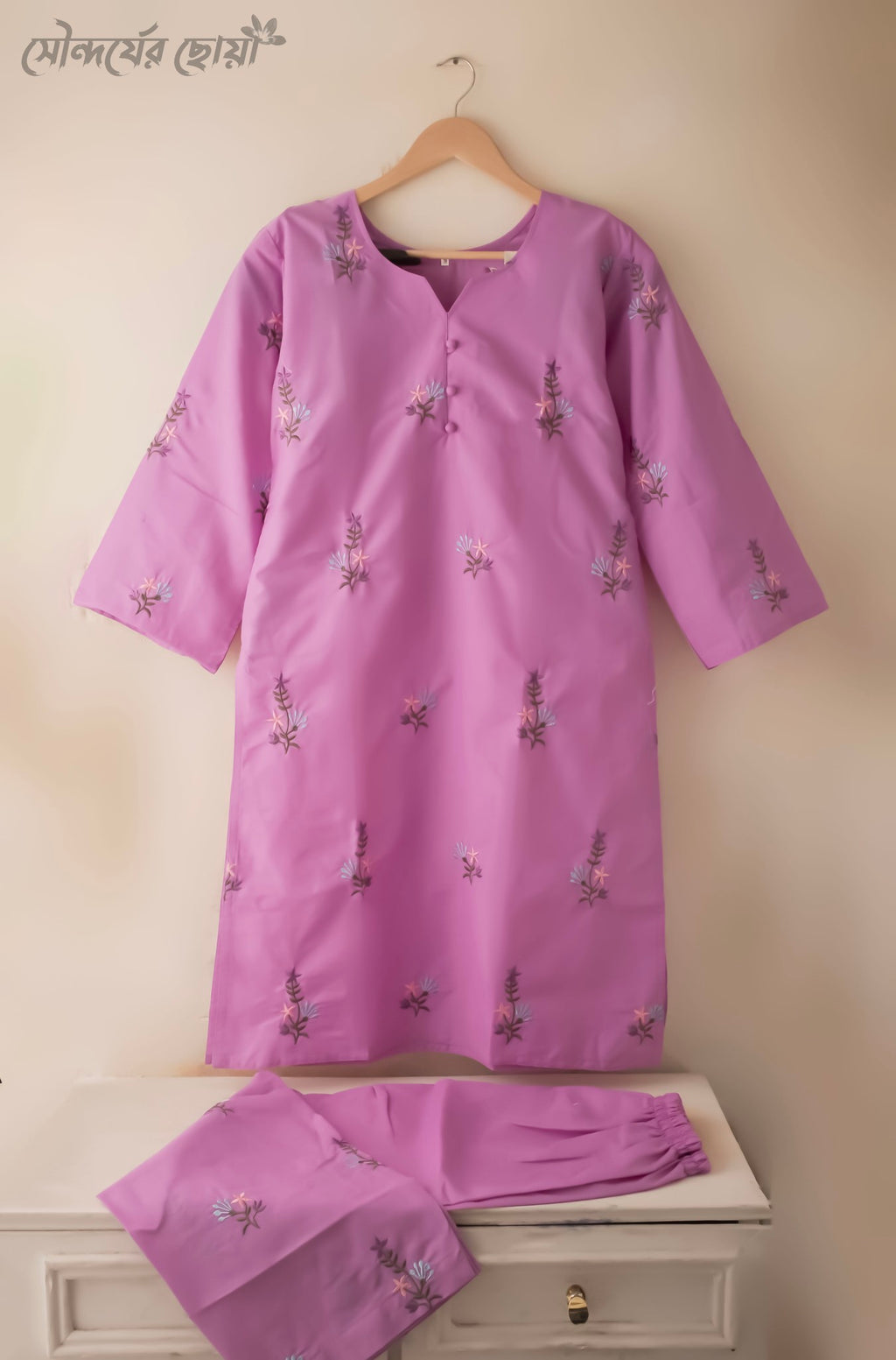 Pink Kurta Code 136