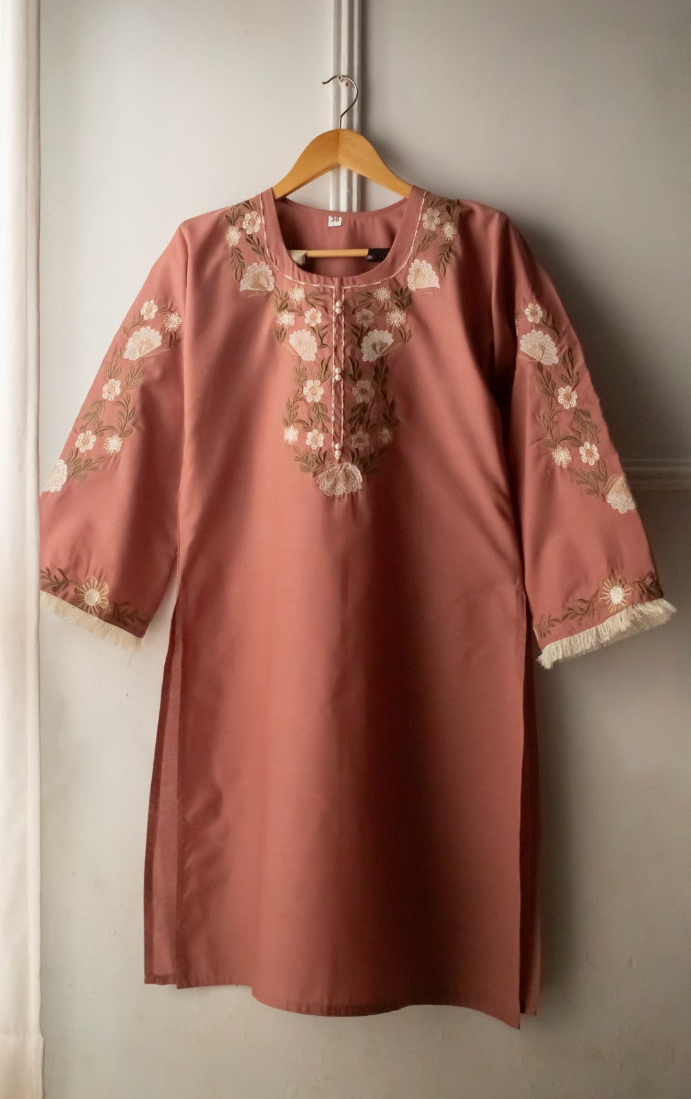 Pech Pink Kurti Code 163